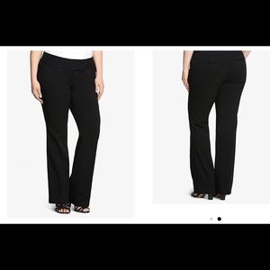 NWT Torrid Millennial Pant Noir Slim Boot 30xs 30